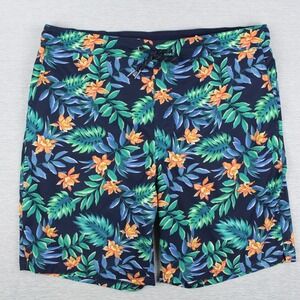Fair Harbor Ozone Board Shorts Mens Size XXL Floral Polyester Stretch 9"